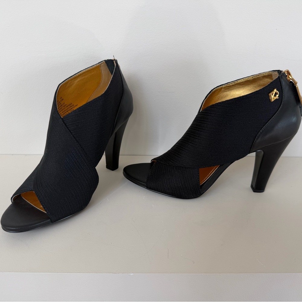 Donna Karan NY Sevyn peeptoe bootie